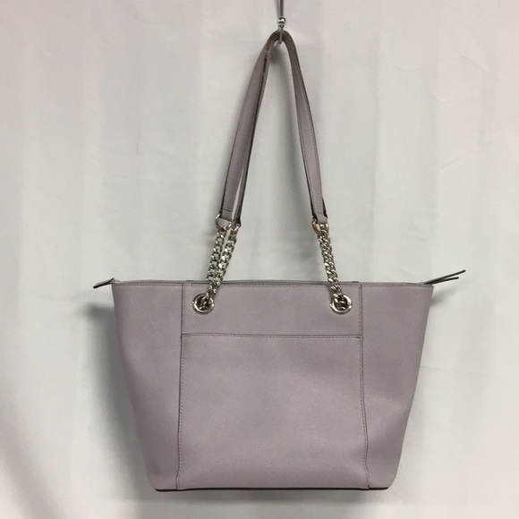 Calvin Klein Lilac Leather Tote - Picture 3 of 9